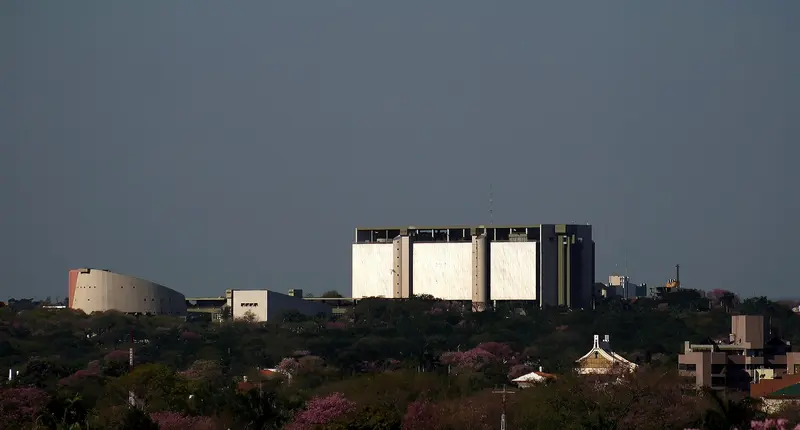 Het gebouw van de Banco Central del Paraguay, toezichthouder op het bankwezen in Paraguay